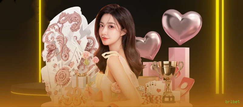 Imagem promocional do login da brlbet